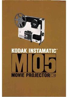 Kodak Instamatic M 105 manual. Camera Instructions.